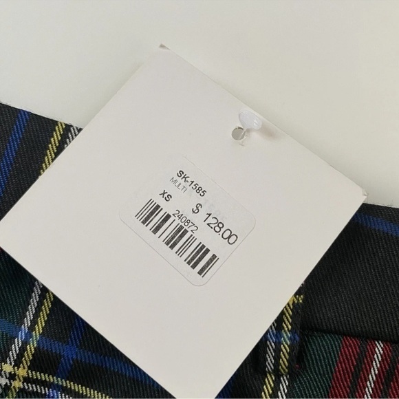 Seek the Label Plaid Mini Skirt XS Clueless Schoolgirl - Picture 3 of 5